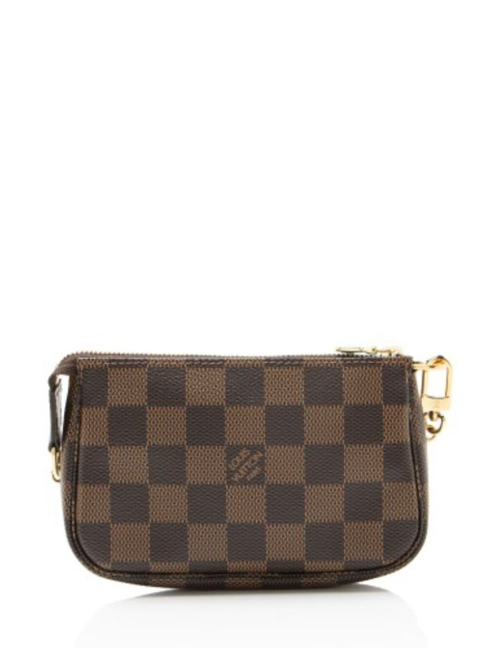 Louis Vuitton Mini Pochette bag in Damier Ebene - New in box! - Picture 2 of 12